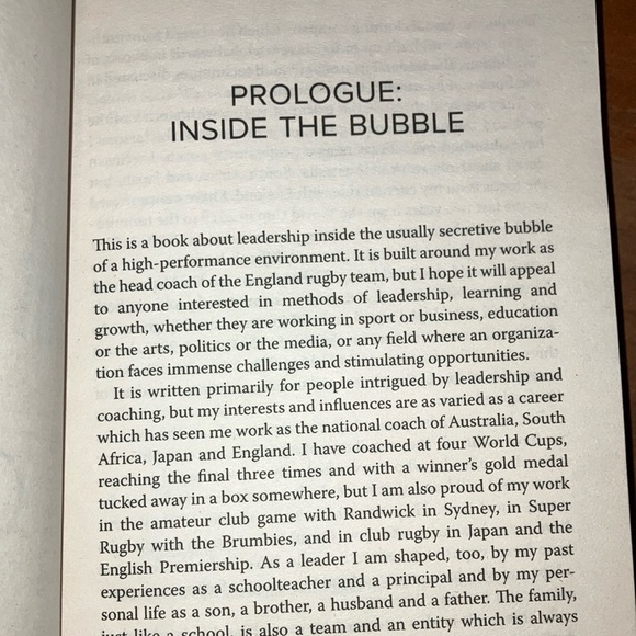 Eddie Jones Leadership Book - Lessons from my life in Rugby - Picture 7 of 10